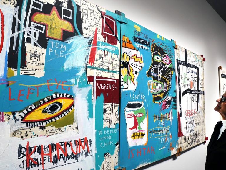 Die Schirn-Kunsthalle in Frankfurt am Main präsentiert Werke von Jean-Michel Basquiat