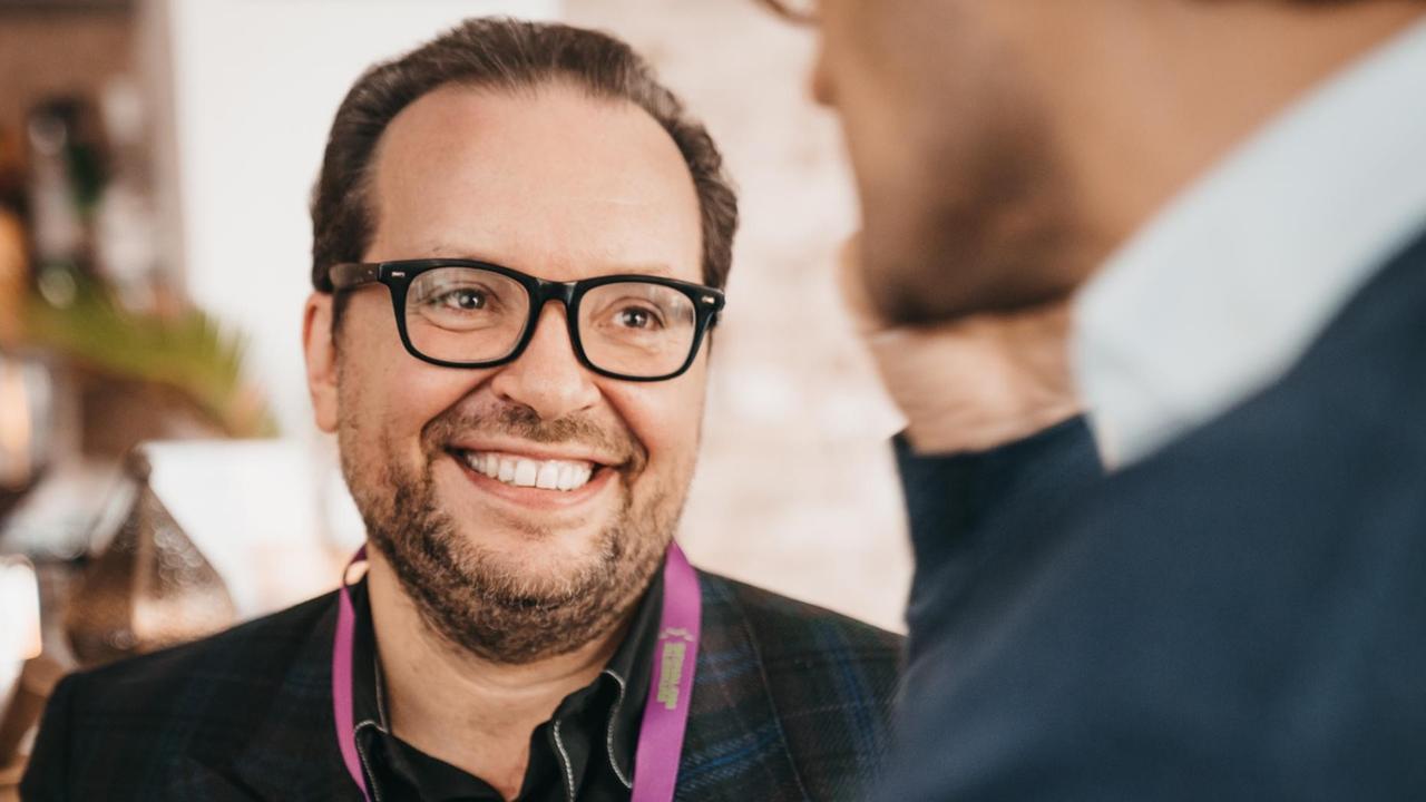 Der Historiker Dmitrij Belkin vom Zentralrat der Juden betreut das Projekt "Shalom Aleikum" als Kurator. Der Historiker Dmitrij Belkin vom Zentralrat der Juden betreut das Projekt "Shalom Aleikum" als Kurator.