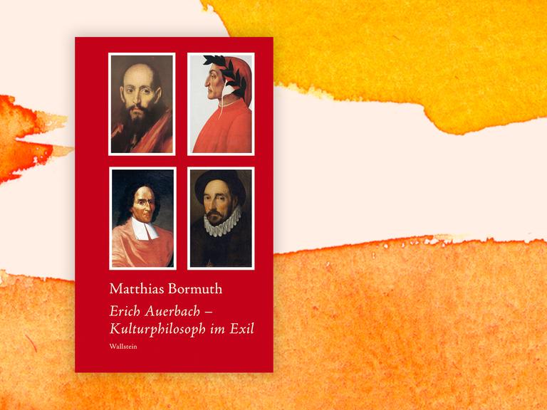 Cover von Matthias Bormuths "Erich Auerbach. Kulturphilosoph im Exil” vor Deutschlandfunk Kultur Hintergrund.