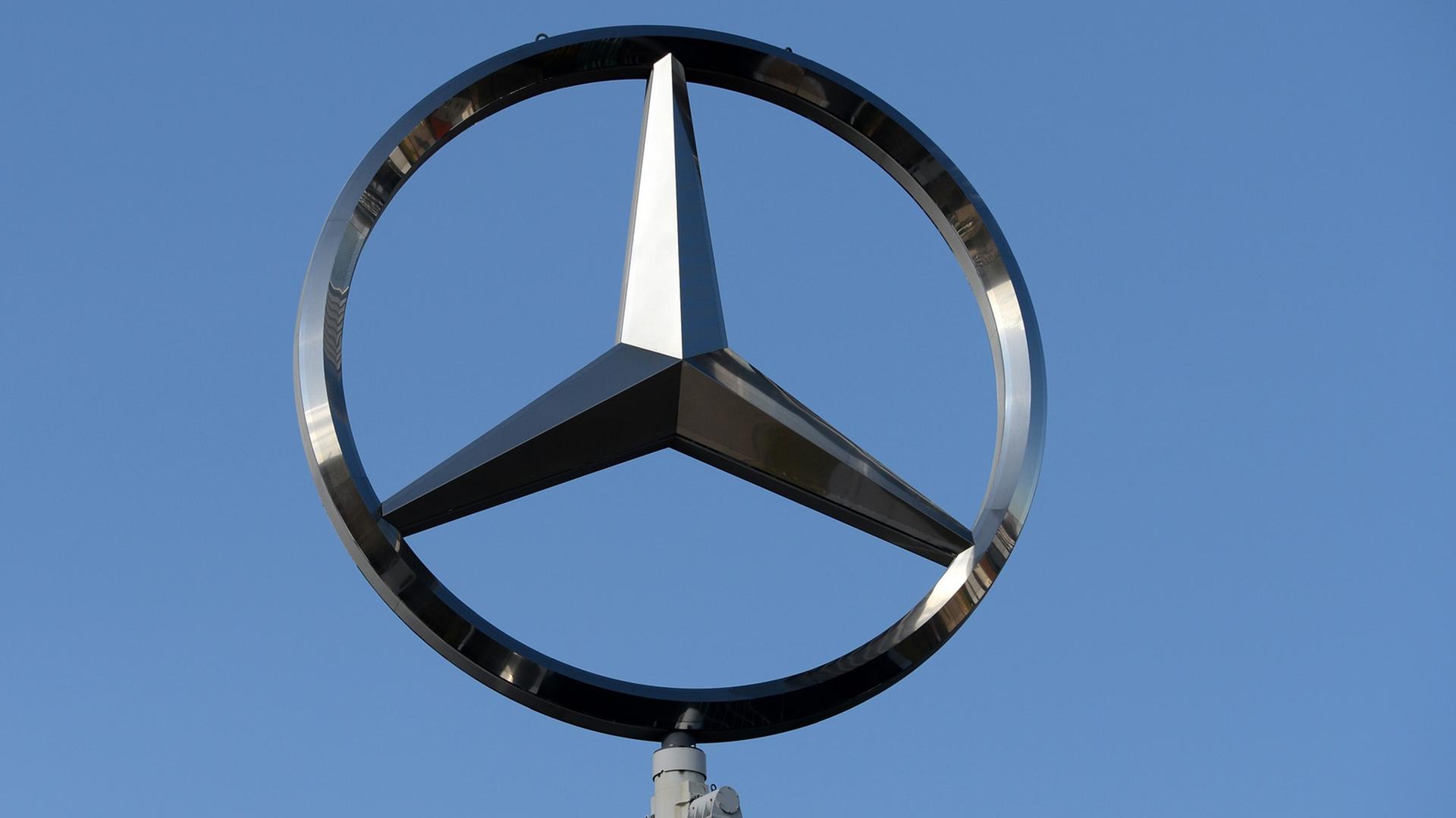 Der Stern von Mercedes-Benz