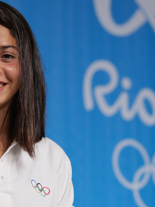 Die Schwimmerin Yusra Mardini ist Mitglied des Refugee Olympic Team (ROT).