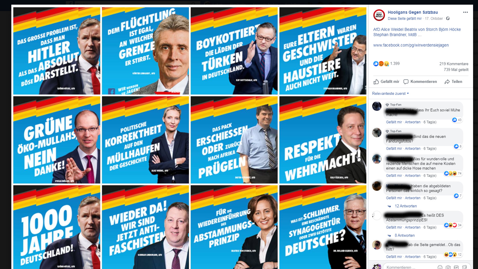 Hooligans gegen Satzbau Die AfD mit eigenen Mitteln schlagen