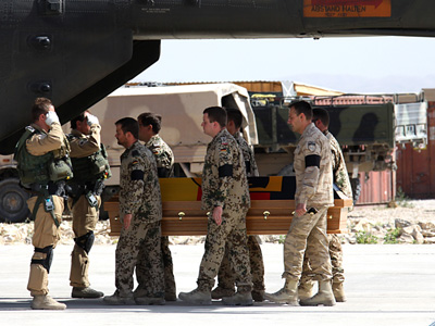 Immer wieder werden deutsche Bundeswehrsoldaten in Afghanistan getötet Immer wieder werden deutsche Bundeswehrsoldaten in Afghanistan getötet