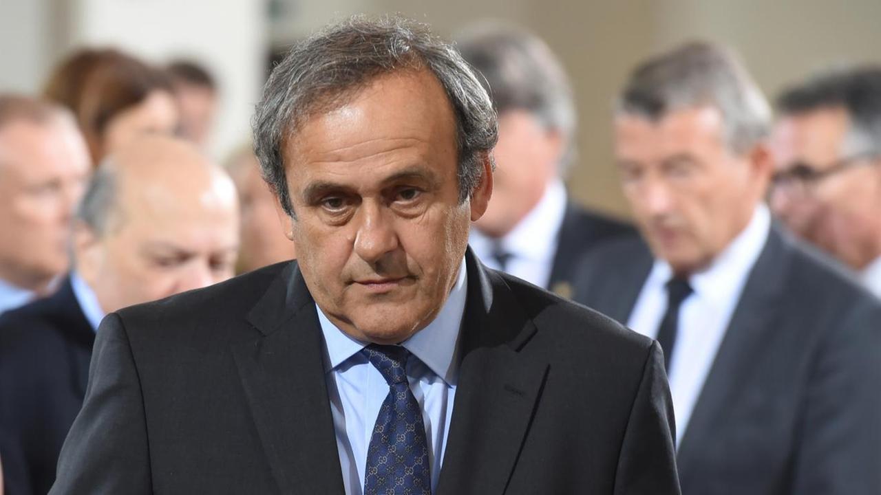 UEFA-Präsident Michel Platini UEFA-Präsident Michel Platini