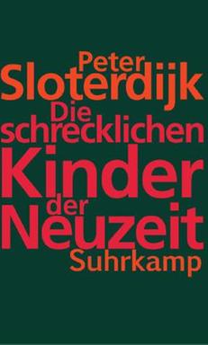 Lesart-Cover: Peter Sloterdijk "Die schrecklichen Kinder der Neuzeit"