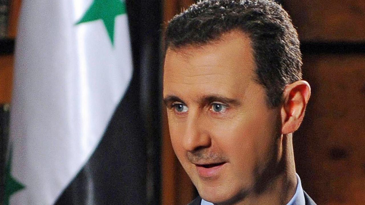 Syriens Präsident Baschar Al-Assad (Archivfoto vom 9. Juli 2012)