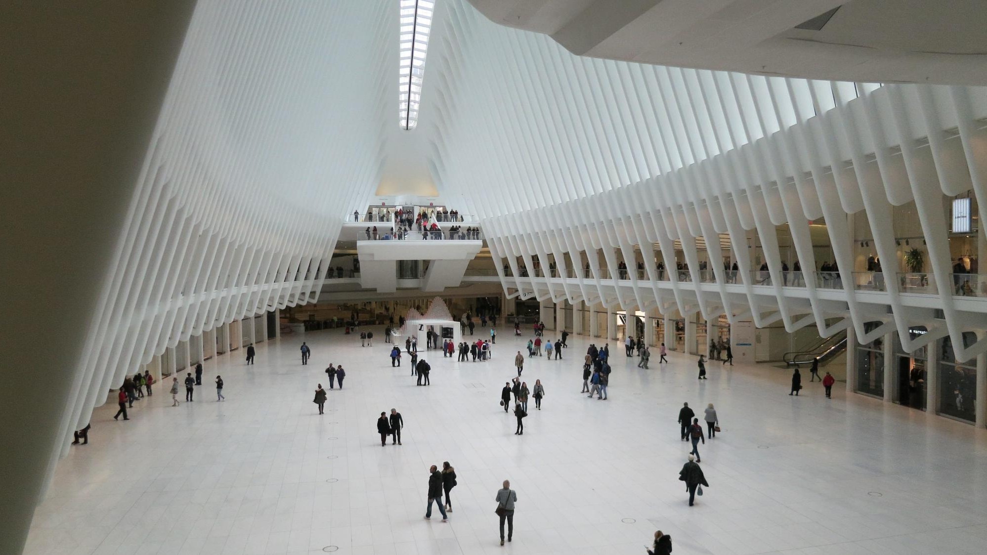 Oculus in New York - Eine weiße Bahnhofskathedrale unter dem World Trade Center