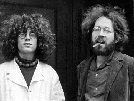 Rainer Langhans und Fritz Teufel im Jahr 1968 Rainer Langhans und Fritz Teufel im Jahr 1968