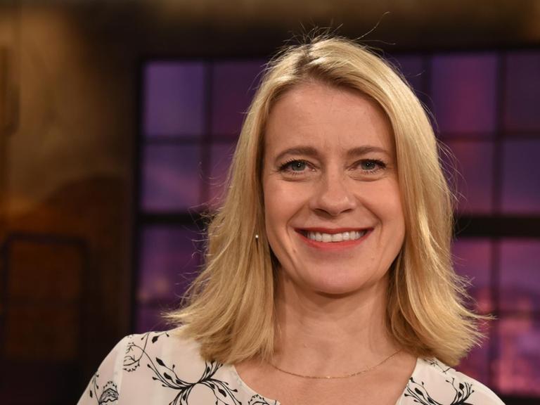 Die Schauspielerin Caroline Peters ist am 5. Oktober 2018 zu Gast in der WDR-Talkshow "Kölner Treff".