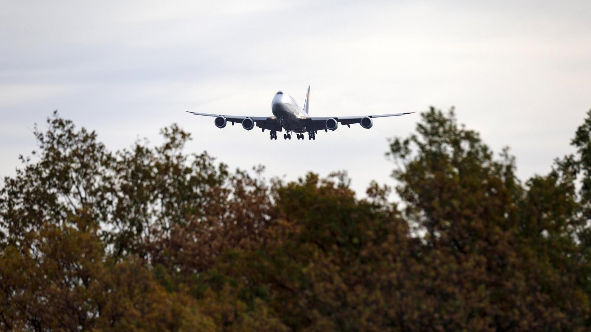 Lufthansa-Flugzeug am Flughafen Frankfurt am Main. Frankfurt, 23.09.2018 Lufthansa-Flugzeug am Flughafen Frankfurt am Main. Frankfurt, 23.09.2018