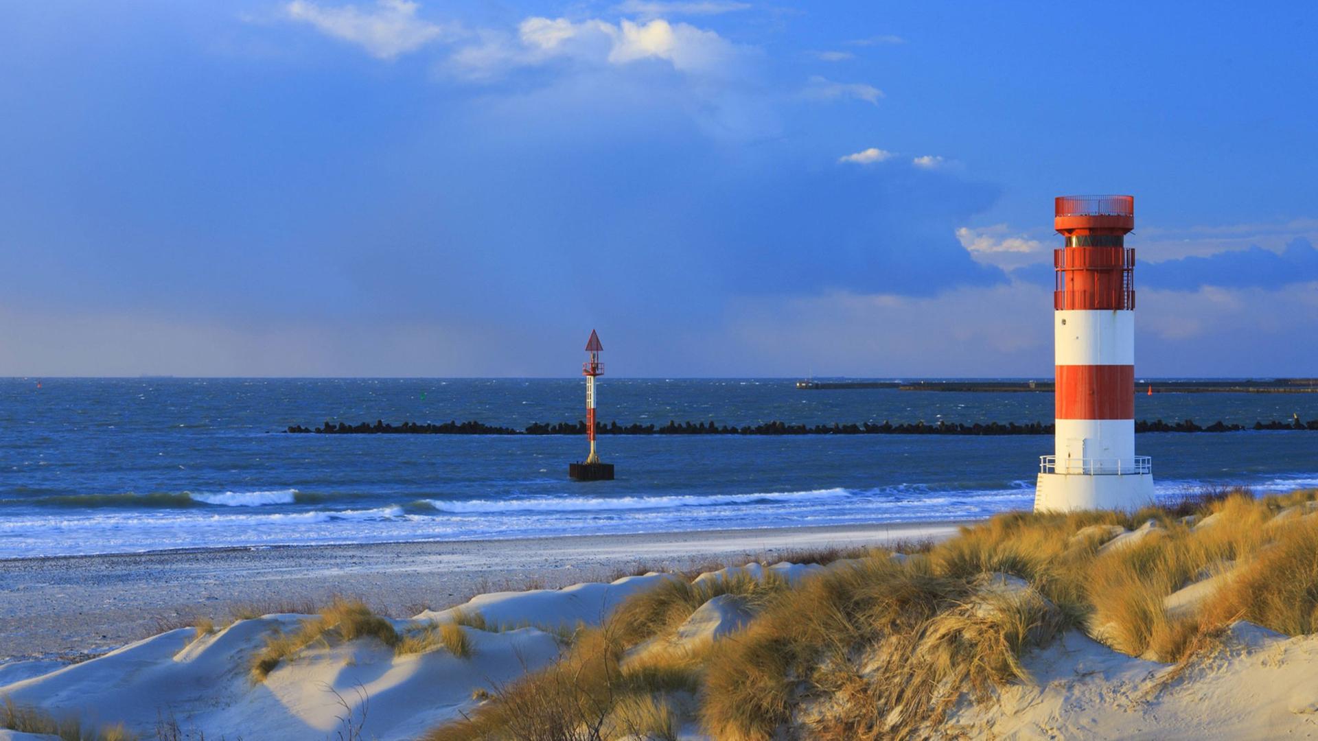 Leuchtturm auf der Insel Helgoland Leuchtturm auf der Insel Helgoland