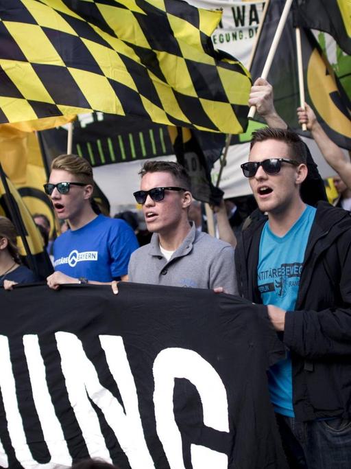 Die "Identitäre Bewegung" ist eine rechtsextreme Strömung mit Wurzeln in Frankreich.