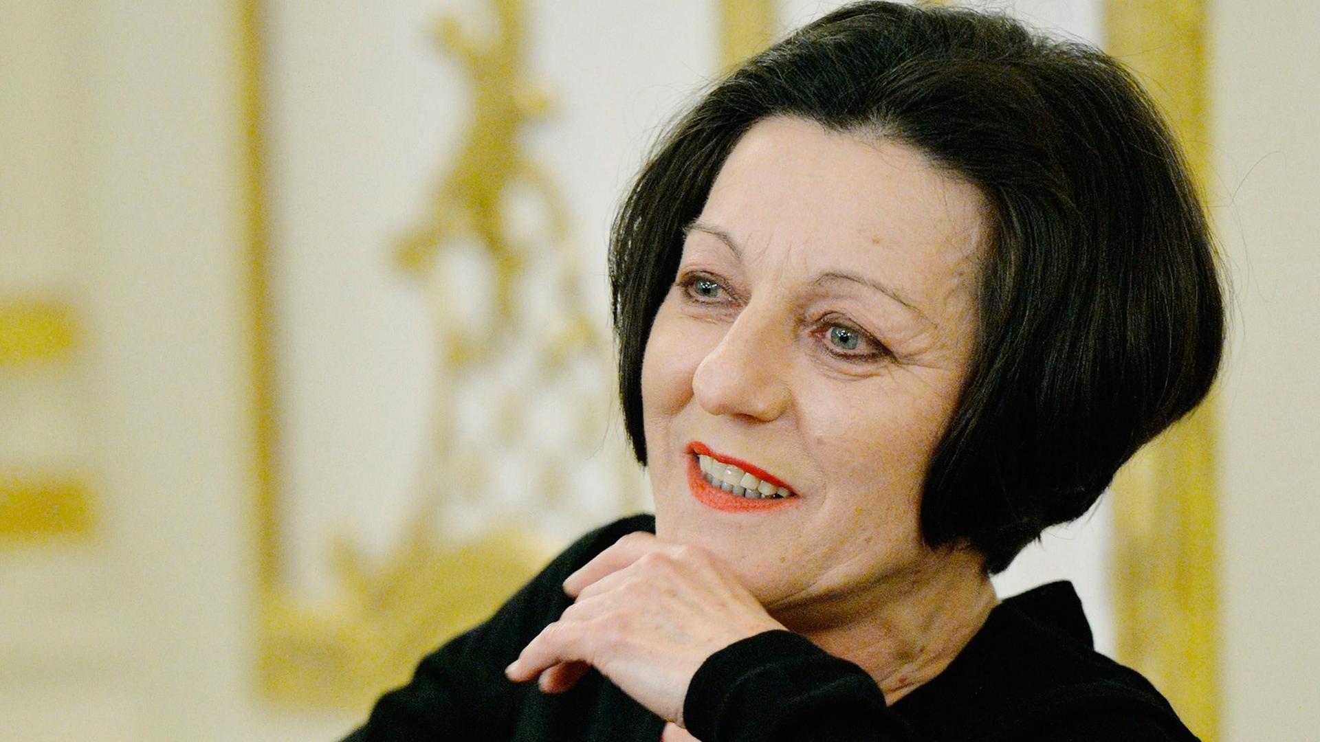 Die deutsche Schriftstellerin und Nobelpreisgewinnerin Herta Müller. Die deutsche Schriftstellerin und Nobelpreisgewinnerin Herta Müller.