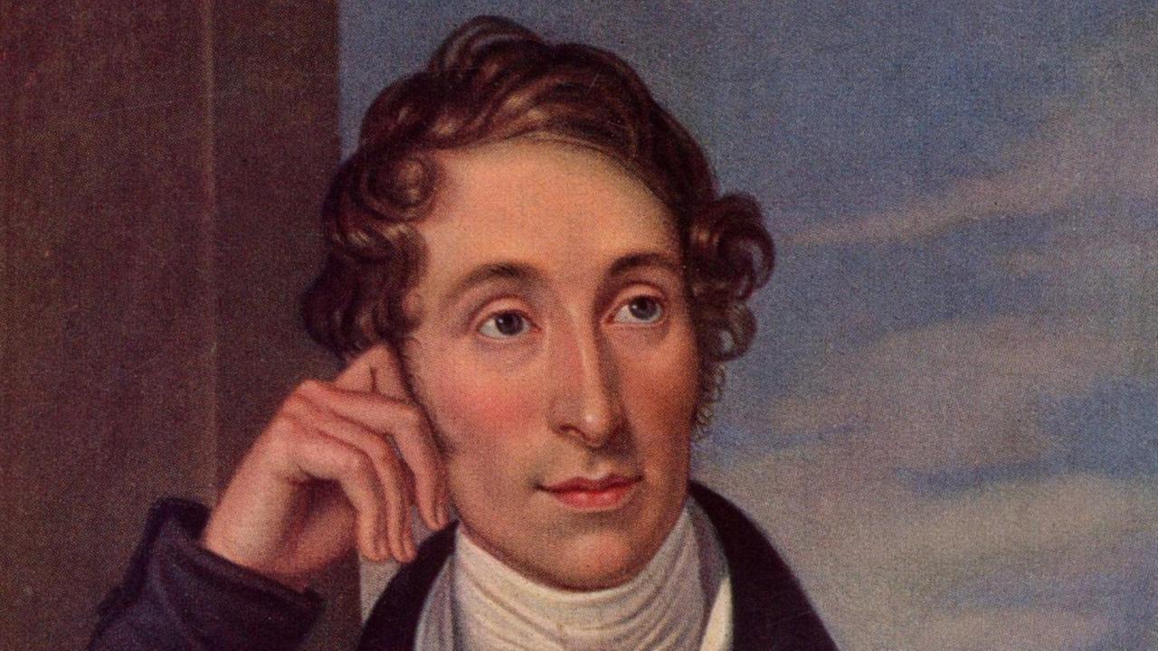 Pionier der deutschen romantischen Oper: Carl Maria von Weber, hier porträtiert von Caroline Bardua Pionier der deutschen romantischen Oper: Carl Maria von Weber, hier porträtiert von Caroline Bardua