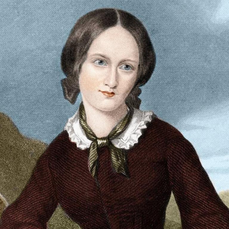 Porträt der britischen Schriftstellerin Charlotte Brontë (1816-1855) Porträt der britischen Schriftstellerin Charlotte Brontë (1816-1855)
