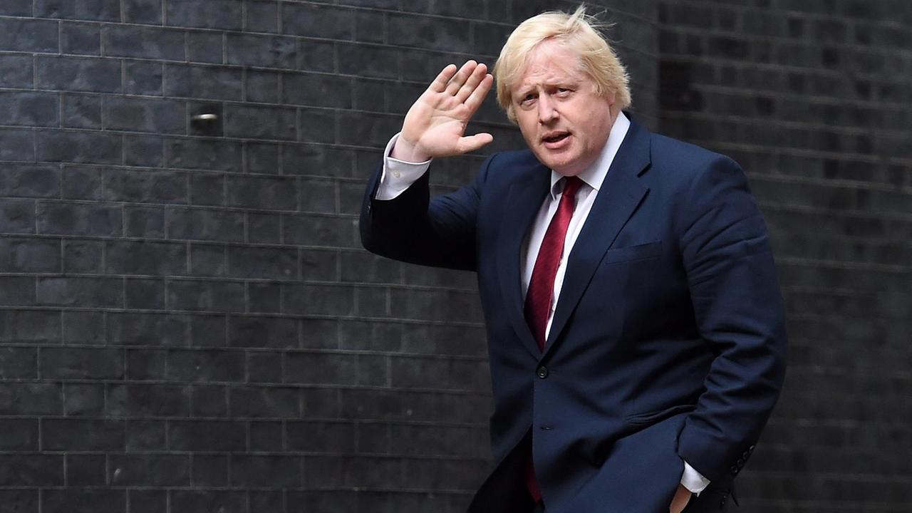 Der ehemalige britische Außenminister Boris Johnson. Der ehemalige britische Außenminister Boris Johnson.