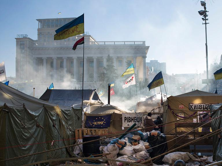 Proteste auf dem Maidan in Kiew