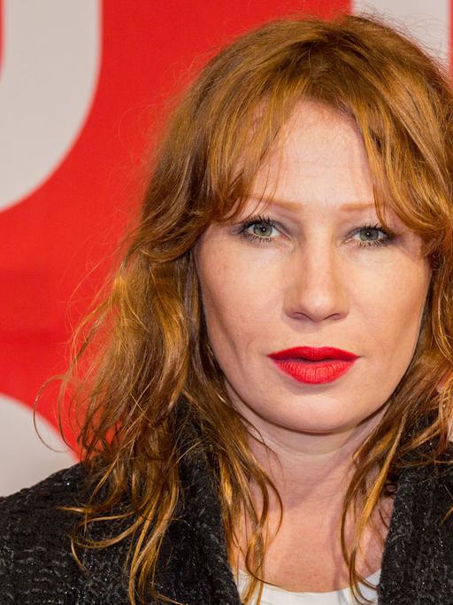 Die österreichische Schauspielerin Birgit Minichmayr 2015 beim Filmfest Hamburg