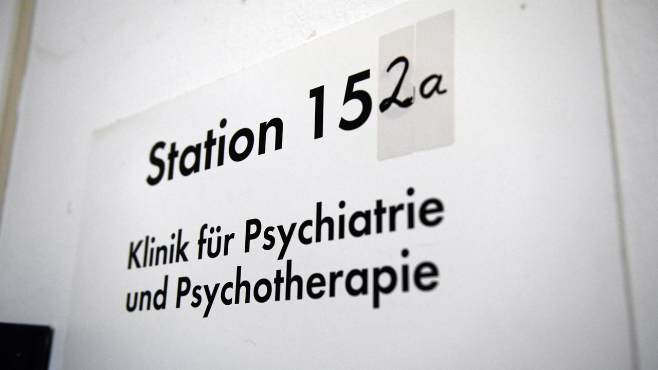 Die Station 152a der Charité-Klinik für Psychiatrie und Psychotherapie.