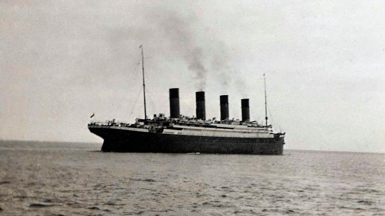 Fotografie der Titanic. Fotografie der Titanic.