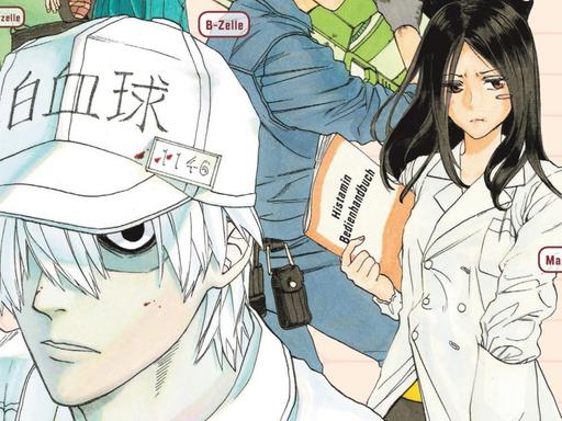 Cover des Mangas Cells at Work.