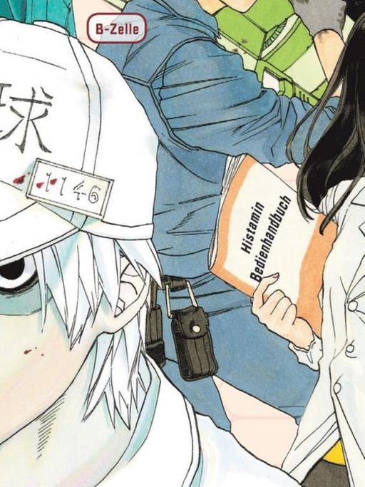 Cover des Mangas Cells at Work.