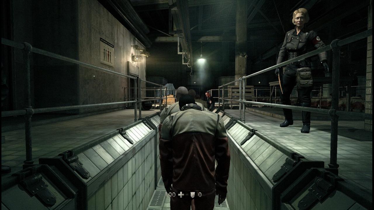 Szene aus dem Computerspiel "Wolfenstein: The New Order" Szene aus dem Computerspiel "Wolfenstein: The New Order"