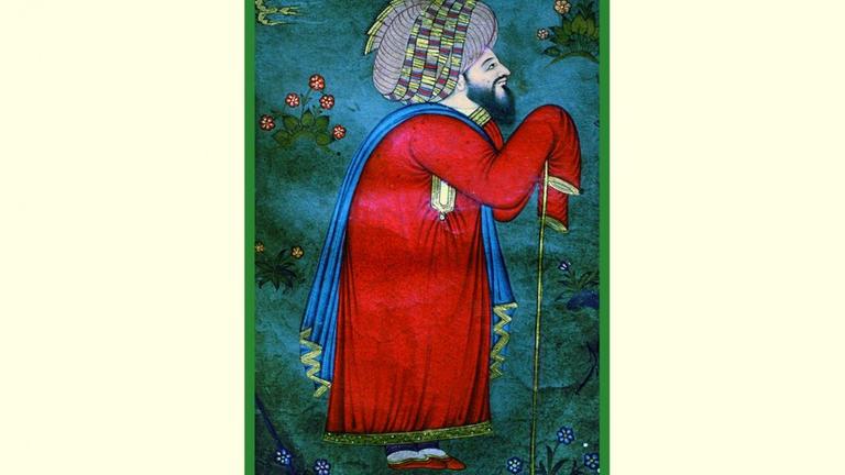 Ausschnitt aus dem Buchcover Attar - Das Buch der Leiden, C.H. Beck Verlag 2017 Ausschnitt aus dem Buchcover Attar - Das Buch der Leiden, C.H. Beck Verlag 2017