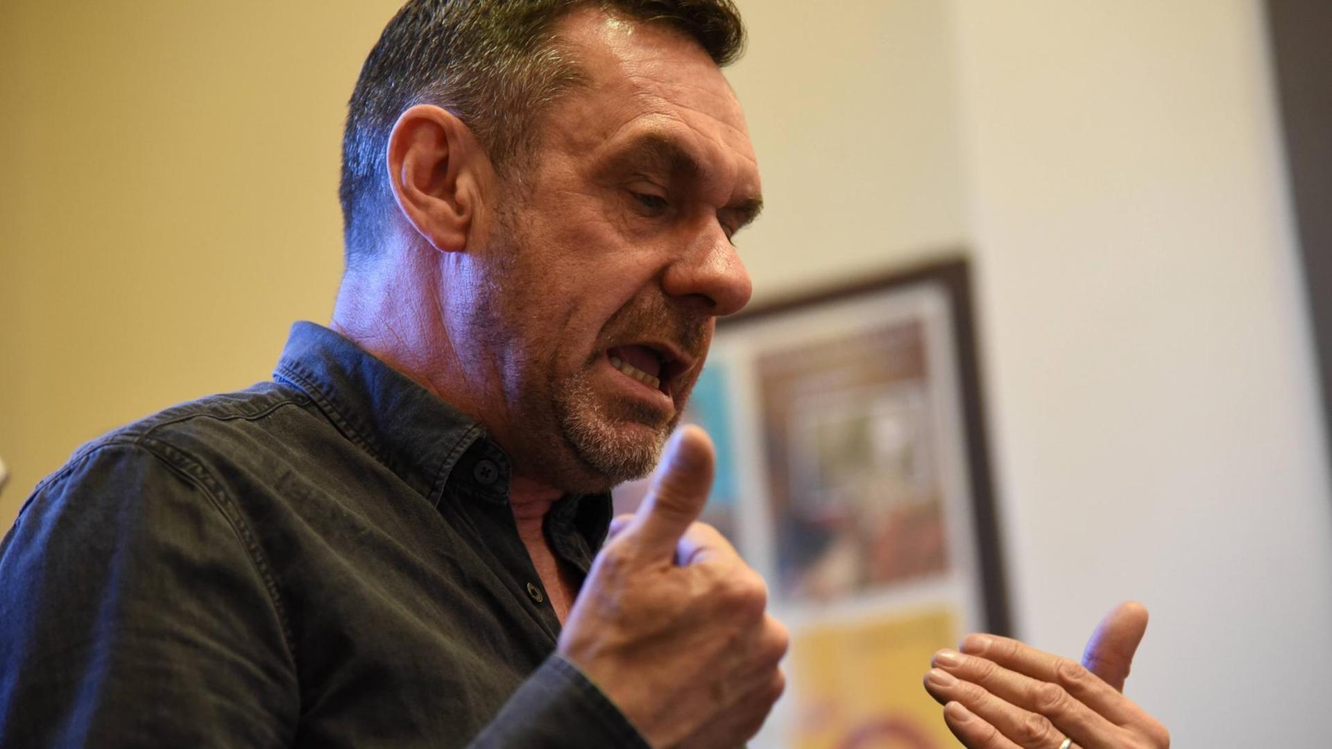 Der britische Autor Paul Mason Der britische Autor Paul Mason