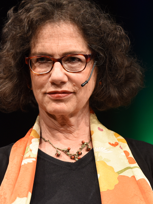 Die US-Philosophin, Autorin und Leiterin des Potsdamer Einsteinforums, Susan Neiman am 27.05.2015 in Köln bei der dritten phil.COLOGNE, dem internationalen Festival der Philosophie