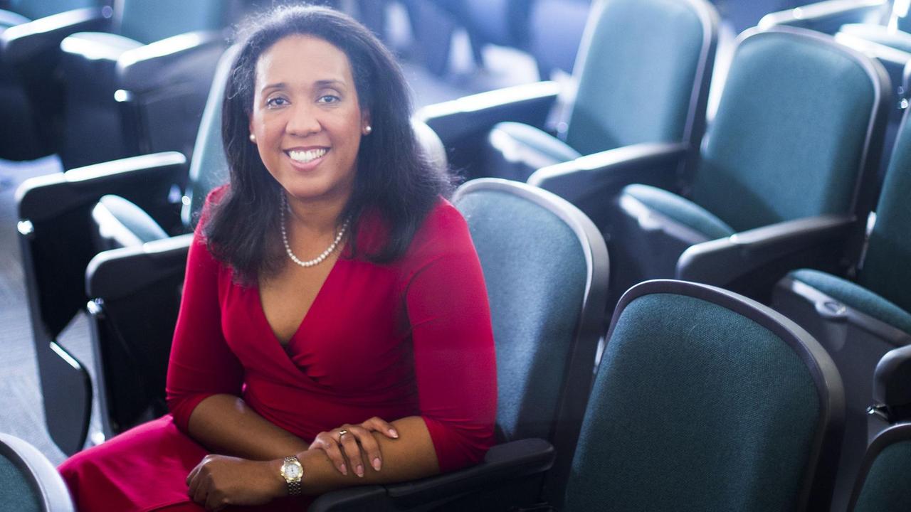 Die US-amerikanische Politikwissenschaftlerin Andra Gillespie Die US-amerikanische Politikwissenschaftlerin Andra Gillespie
