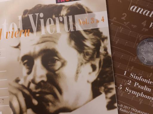 CD und CD Cover "Anatol Vieru Vol. 3 & 4"