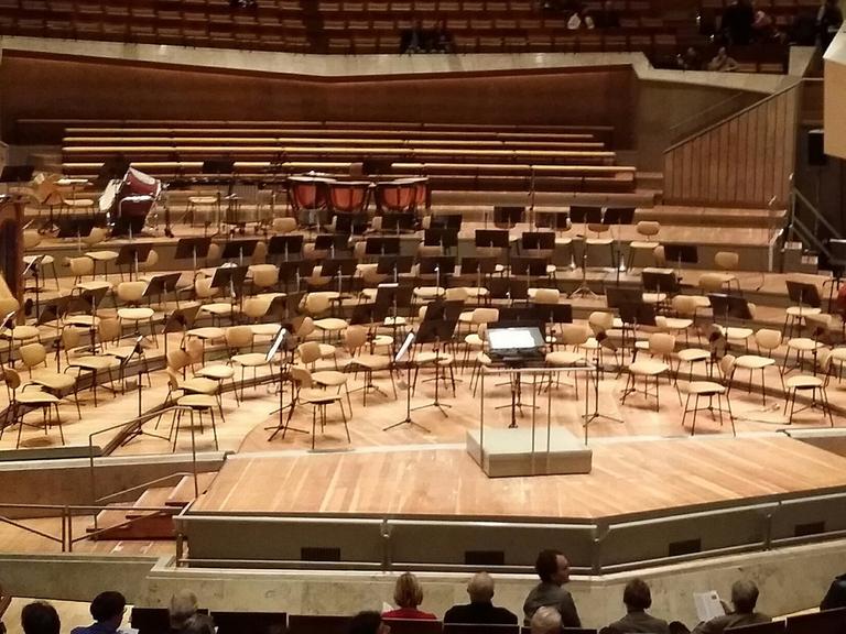 Blick in den Konzertsaal der Philharmonie Berlin