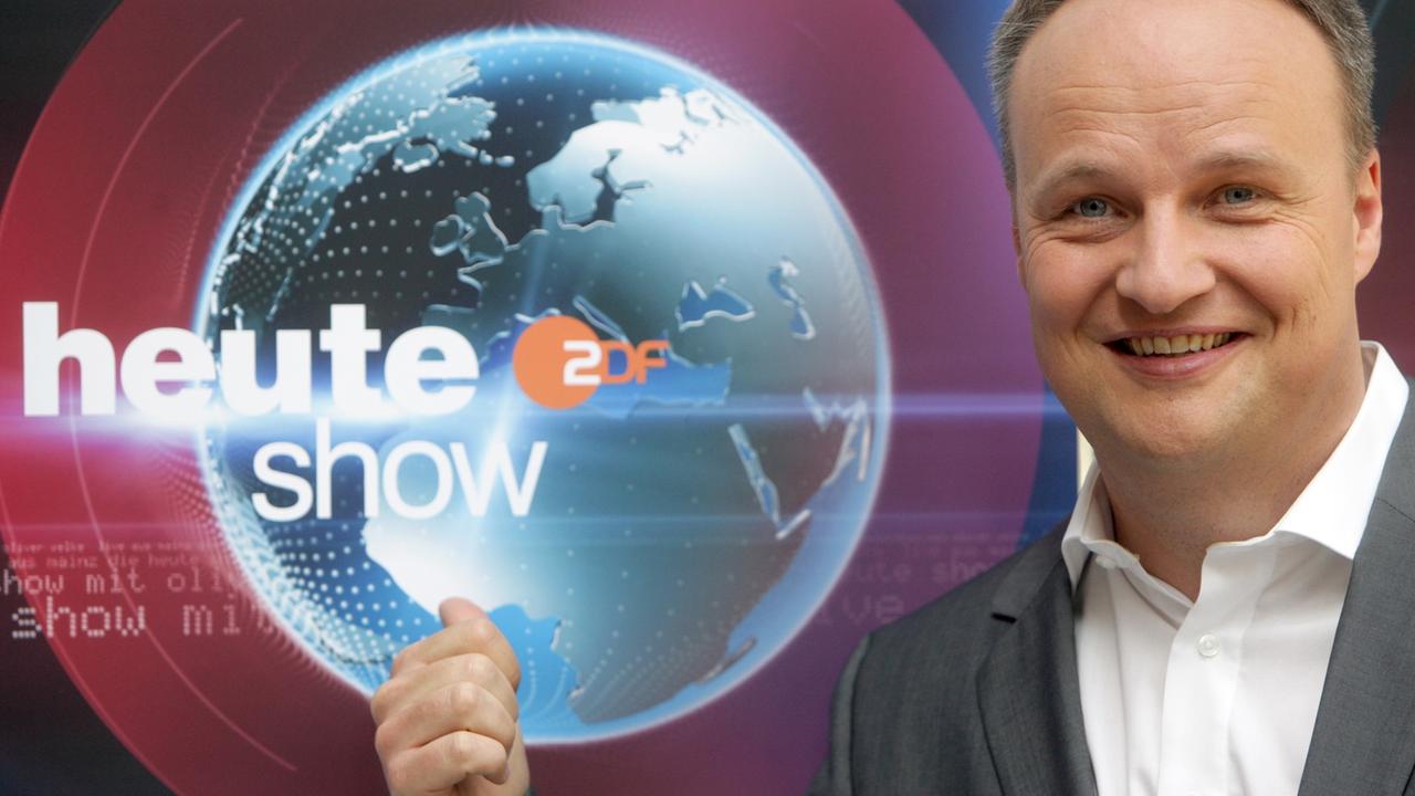 Oliver Welke, Moderator der Satiresendung "heute-show" im ZDF Oliver Welke, Moderator der Satiresendung "heute-show" im ZDF