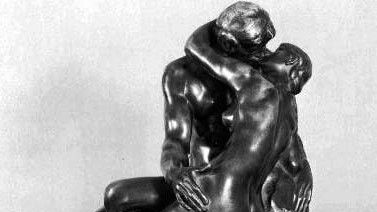 Auguste Rodin, Der Kuss, Bronze, um 1884/1900 Auguste Rodin, Der Kuss, Bronze, um 1884/1900