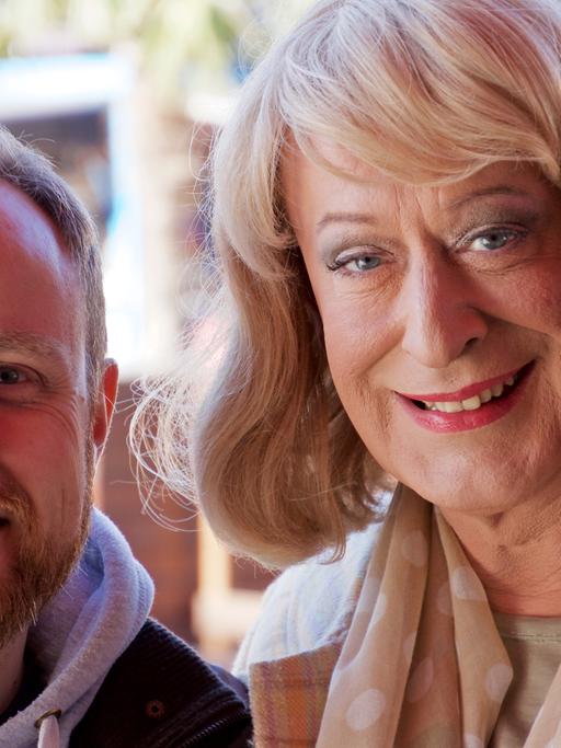 Lilo Wanders und Olaf Kosert in Hamburg, 2015