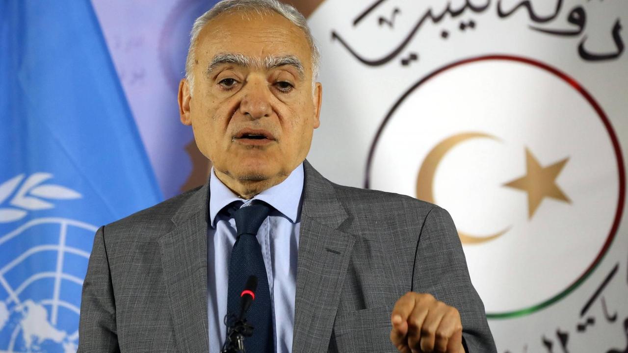 Der UNO-Gesandte für Libyen, Ghassan Salame Der UNO-Gesandte für Libyen, Ghassan Salame