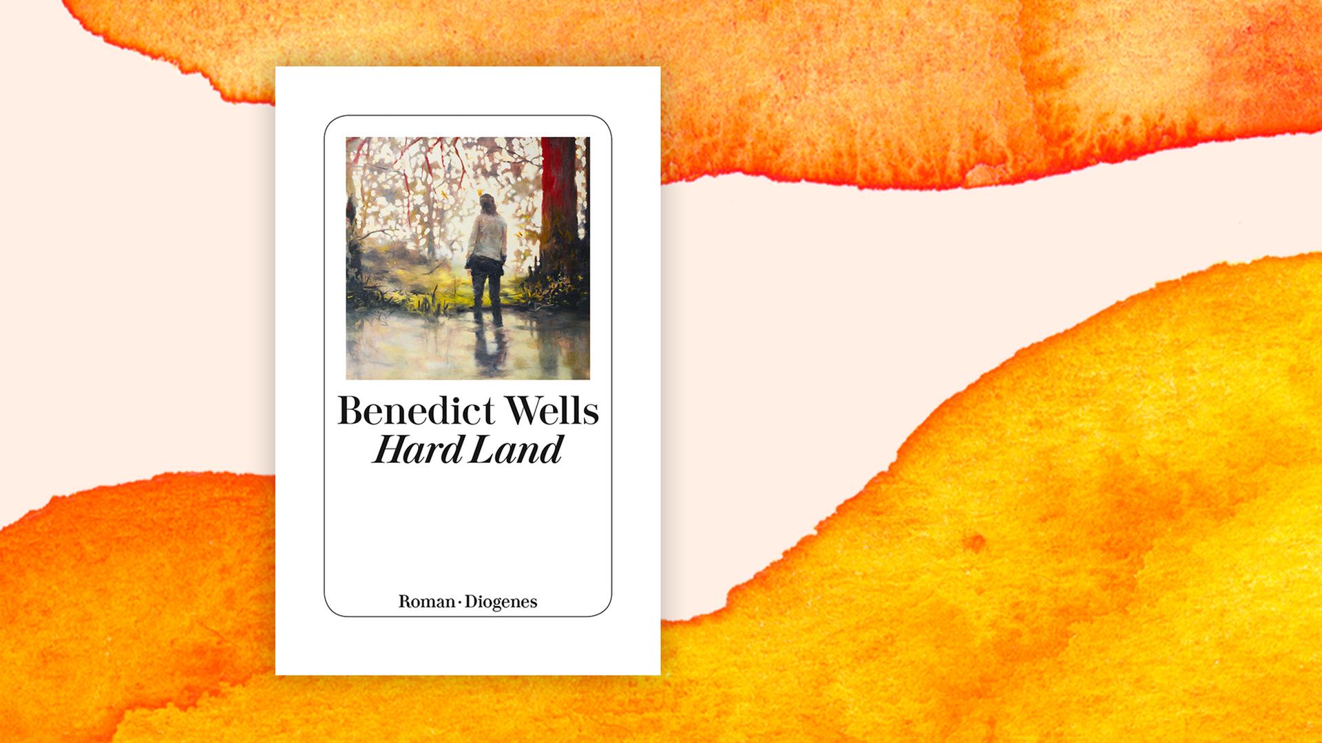 Das Cover zeigt das Acquarell-Bild einer Person, die bekleidet mit den Füßen in einem Waldsee steht. Das Cover zeigt das Acquarell-Bild einer Person, die bekleidet mit den Füßen in einem Waldsee steht.