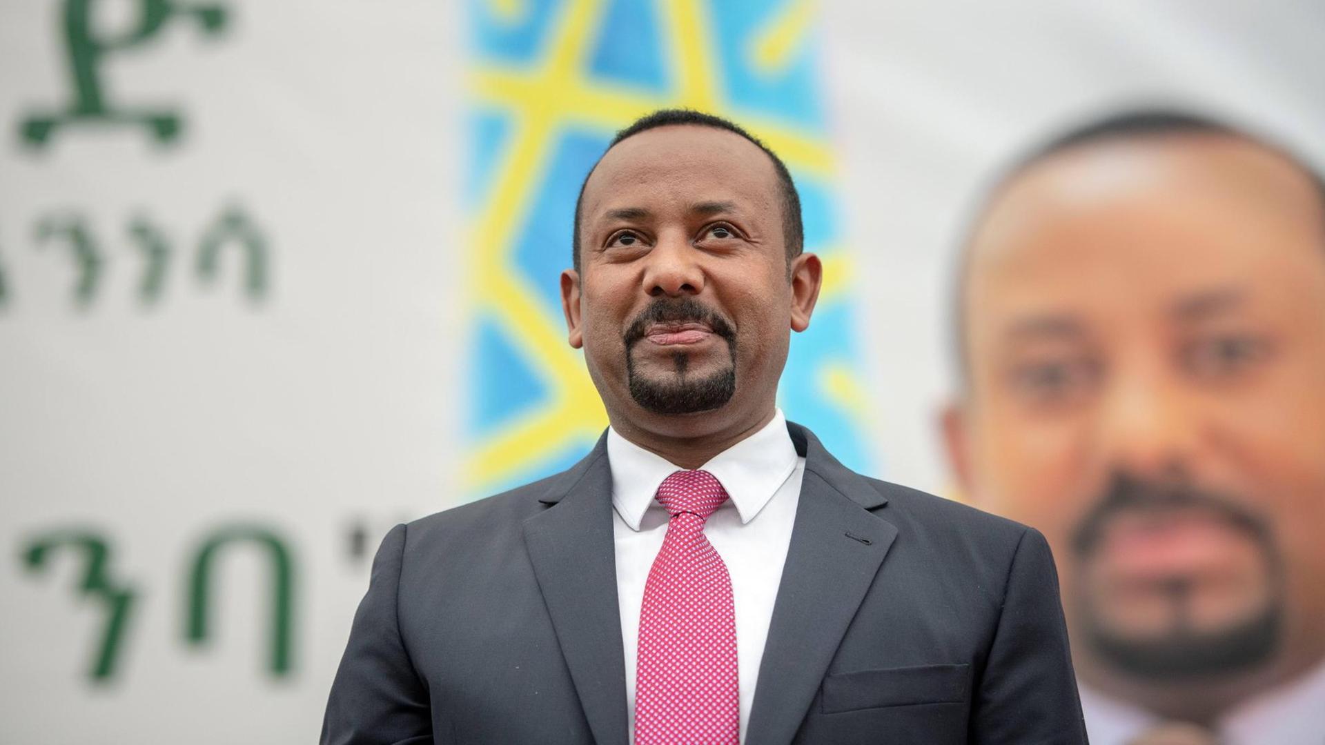 Äthiopiens Premierminister Abiy Ahmed bei einem Besuch in Frankfurt am Main im vergangenen Jahr 2018. Äthiopiens Premierminister Abiy Ahmed bei einem Besuch in Frankfurt am Main im vergangenen Jahr 2018.