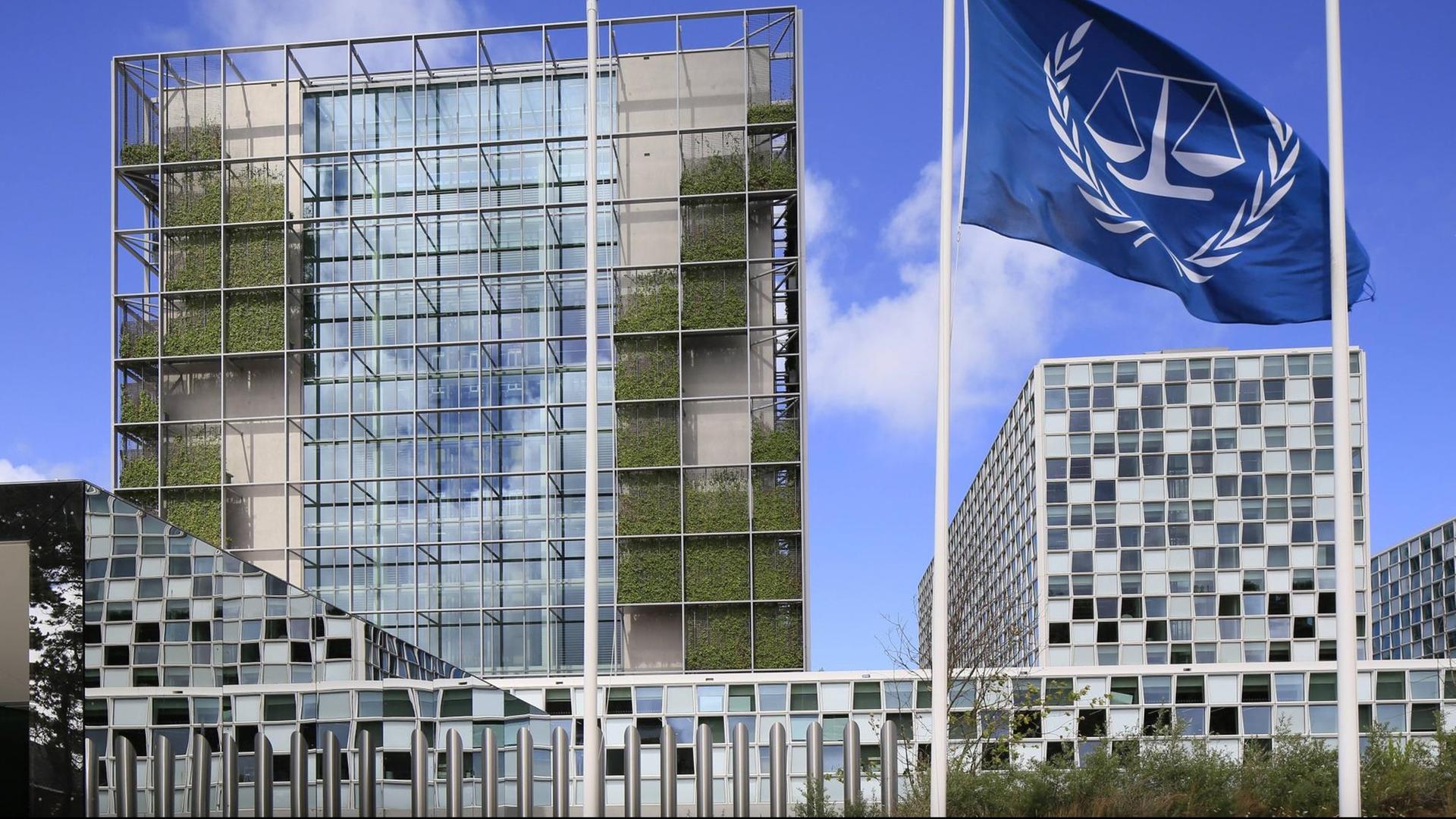 Das Gebäude des Internationalen Strafgerichtshof in Den Haag