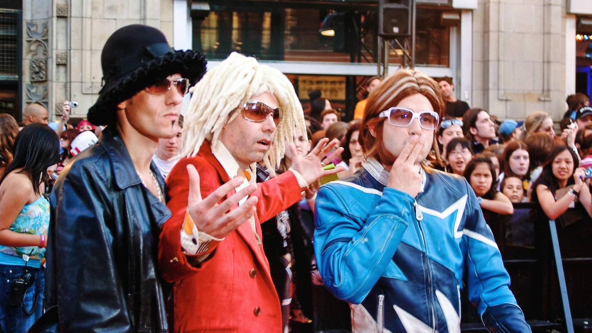 3 Mitglieder der Beastie Boys 3 Mitglieder der Beastie Boys