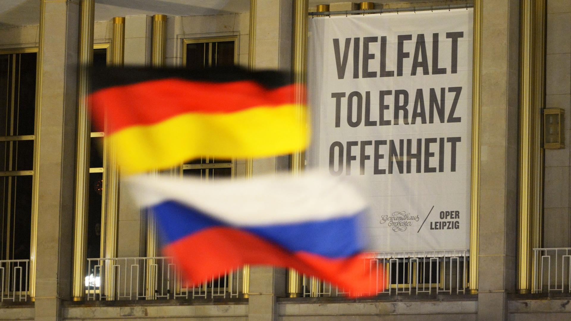 Legida-Demonstration in Leipzig Legida-Demonstration in Leipzig