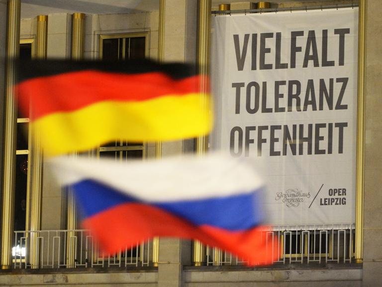 Legida-Demonstration in Leipzig