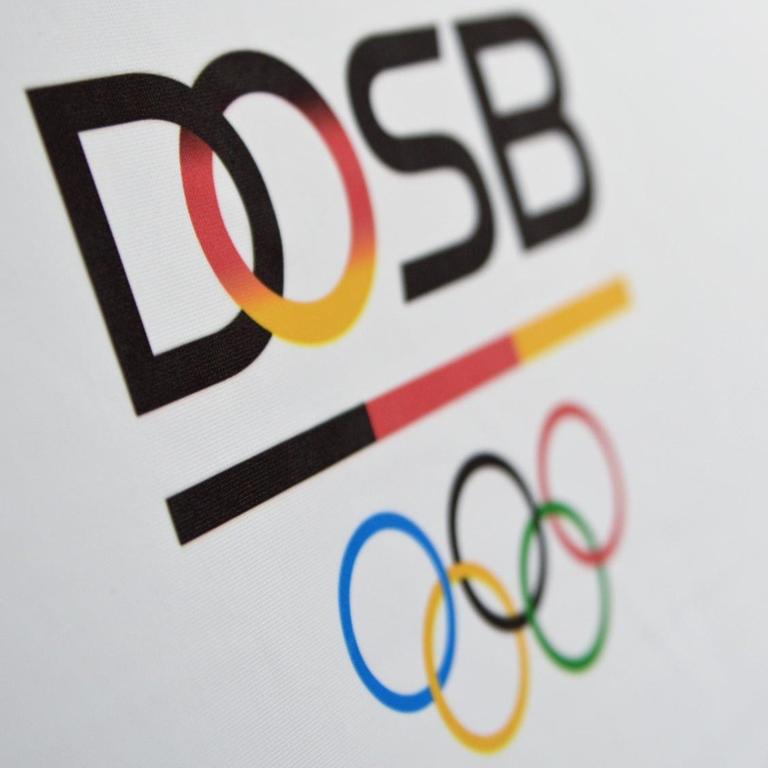 Dasv Logo des Deutschen Olympischen Sportbundes.