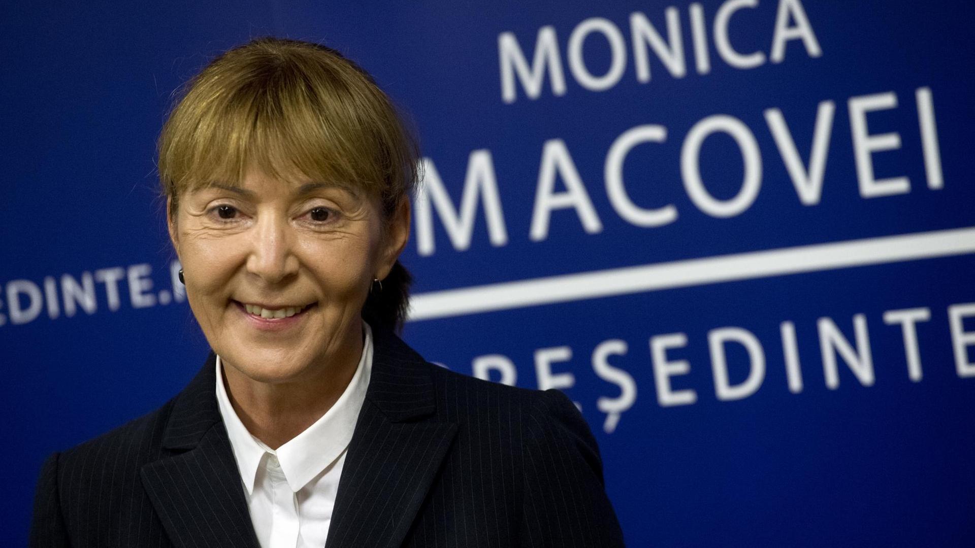 Die Europaabgeordnete und frühere rumänische Justizministerin Monica Macovei. Die Europaabgeordnete und frühere rumänische Justizministerin Monica Macovei.