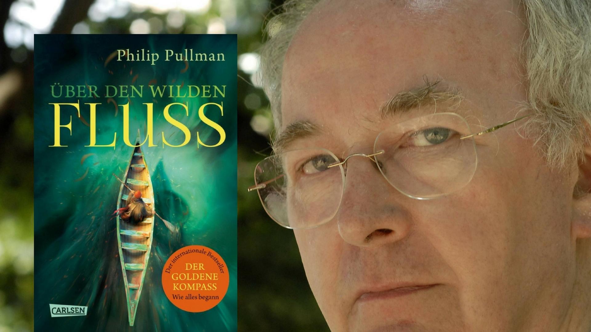 Buchcover Philip Pullman: "Über den wilden Fluss" Buchcover Philip Pullman: "Über den wilden Fluss"