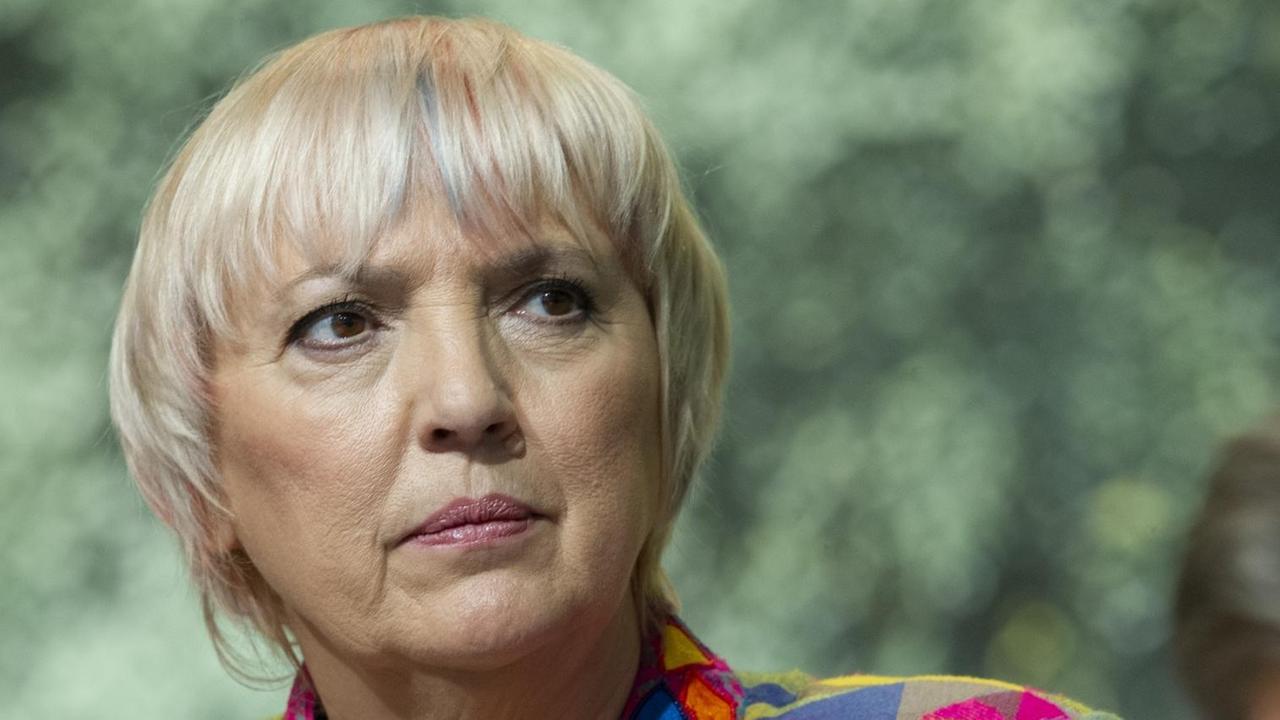 Claudia Roth, Vizepraesidentin des Deutschen Bundestags (Bündnis 90/Die Grünen) in Bielefeld 2019 Claudia Roth, Vizepraesidentin des Deutschen Bundestags (Bündnis 90/Die Grünen) in Bielefeld 2019