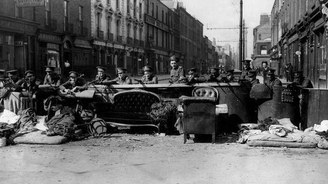 Osteraufstand in Dublin 1916: Die Befreiung Irlands von der englischen Herrschaft.