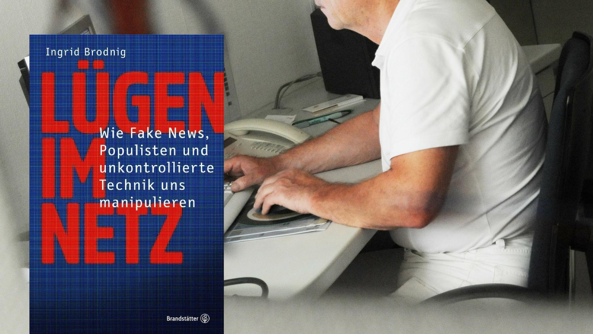 Buchcover & Bild eines Computernutzers Buchcover & Bild eines Computernutzers