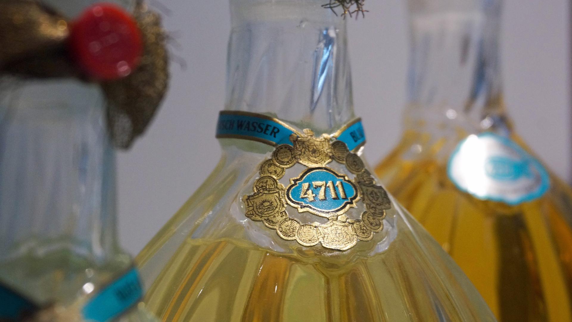 Echt Kölnisch Wasser 4711 - Eau de Cologne in einer historischen Flasche Echt Kölnisch Wasser 4711 - Eau de Cologne in einer historischen Flasche